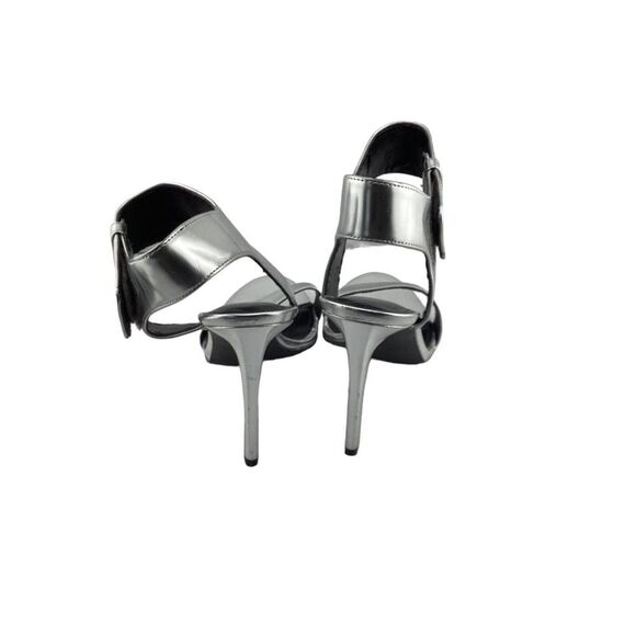 Enzo Angiolini Brodee3‎ silver dress pumps size 7M - Picture 5 of 6